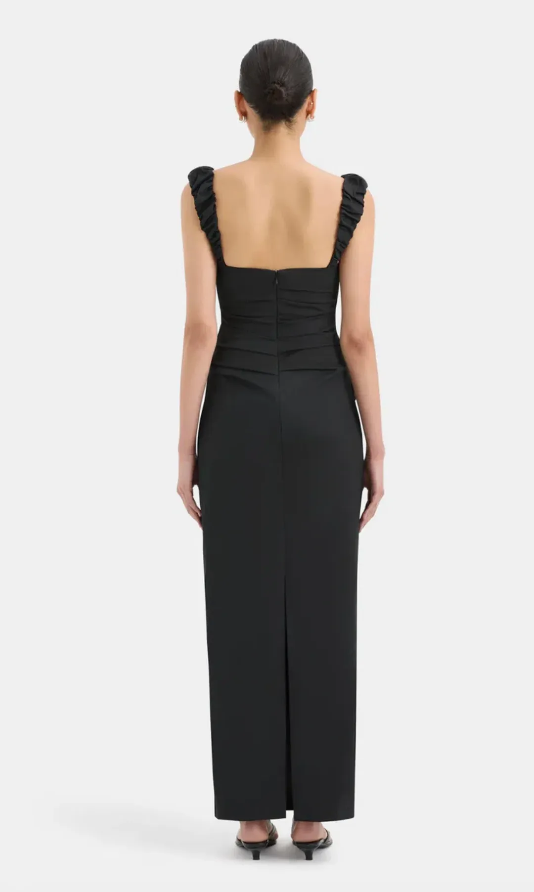 Sir The Label Azul Balconette Gown Black Size 2 / AU 10 for rent on The Volte - main image