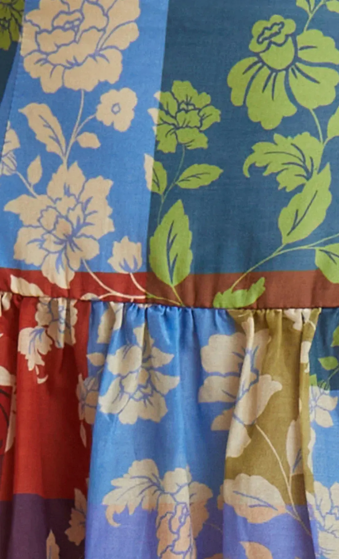 Bec & Bridge Woodstock Maxi Dress Multi/Floral Size 8 for rent on The Volte - main image