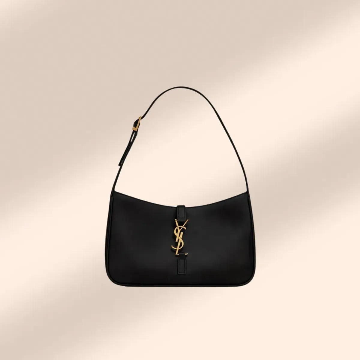 YSL Le 5 À 7 In Smooth Black Leather - Image 1