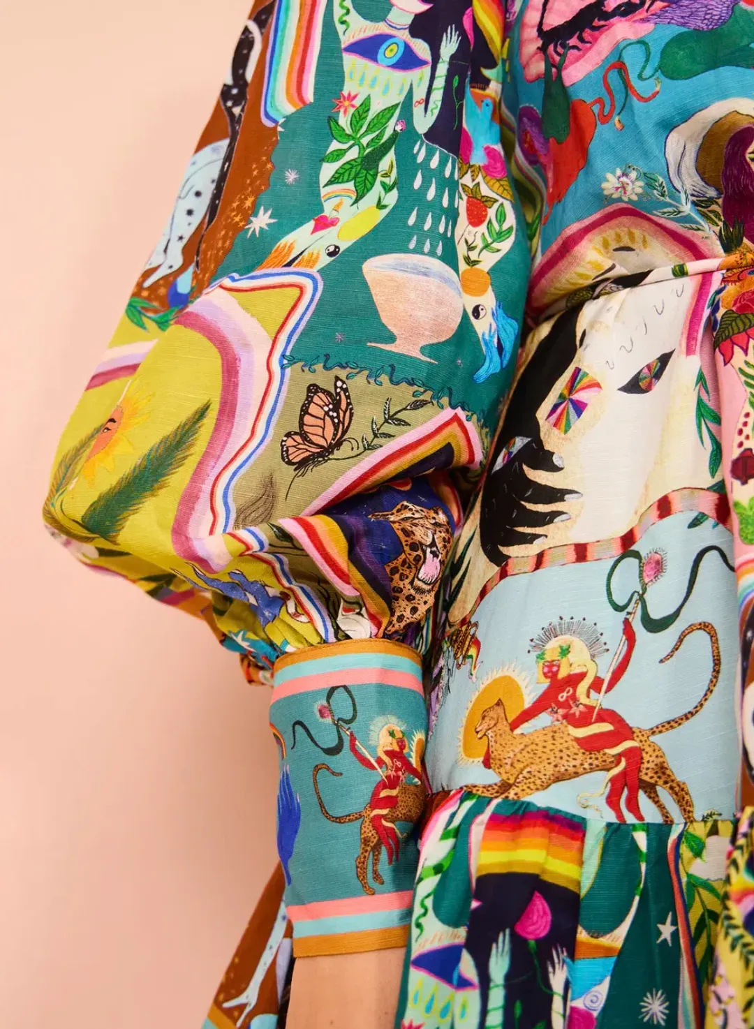 Alemais Evergreen Mini Dress Multi Size 12 for rent on The Volte - main image