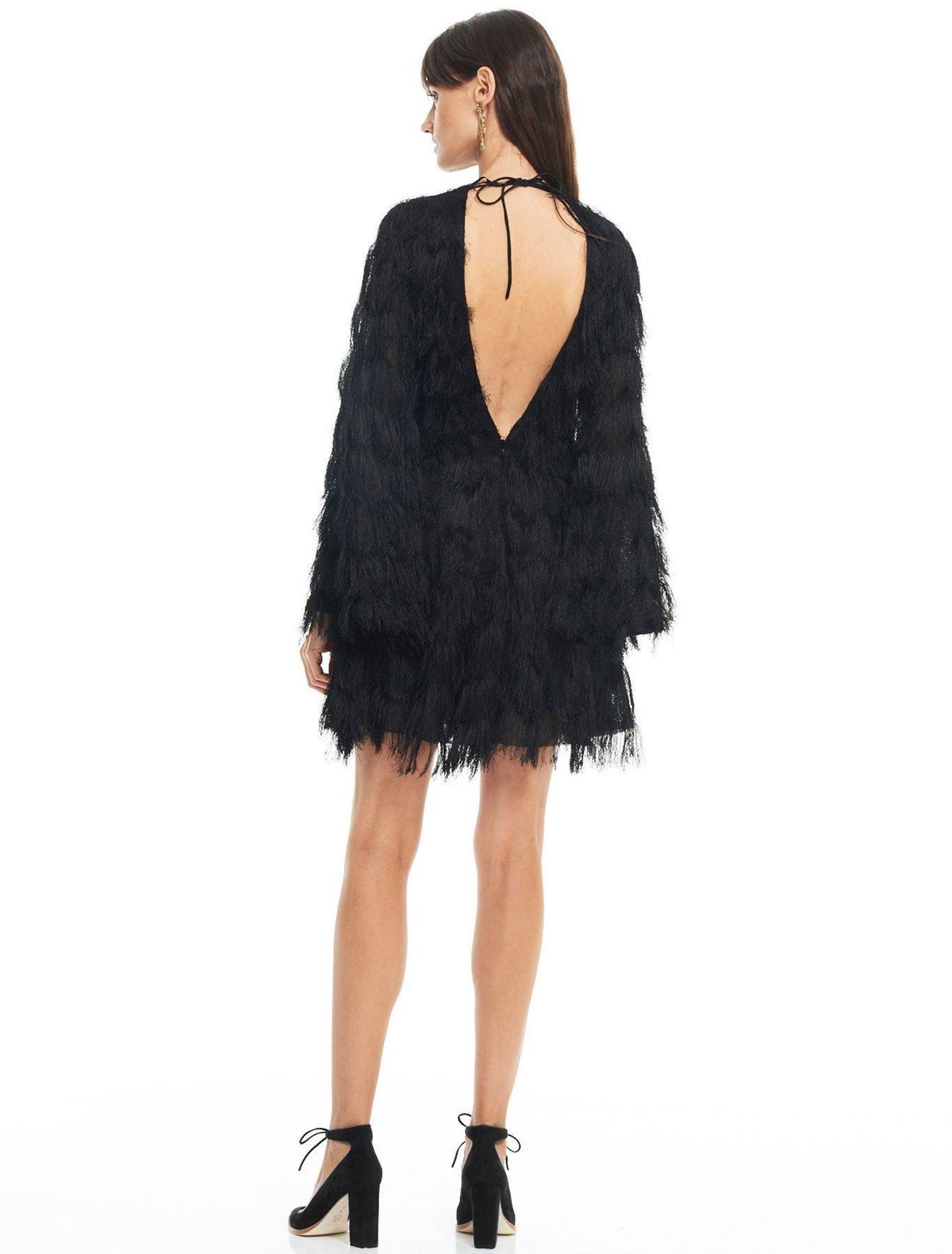 Talulah Eleanor Fringe Mini Dress - Image 5