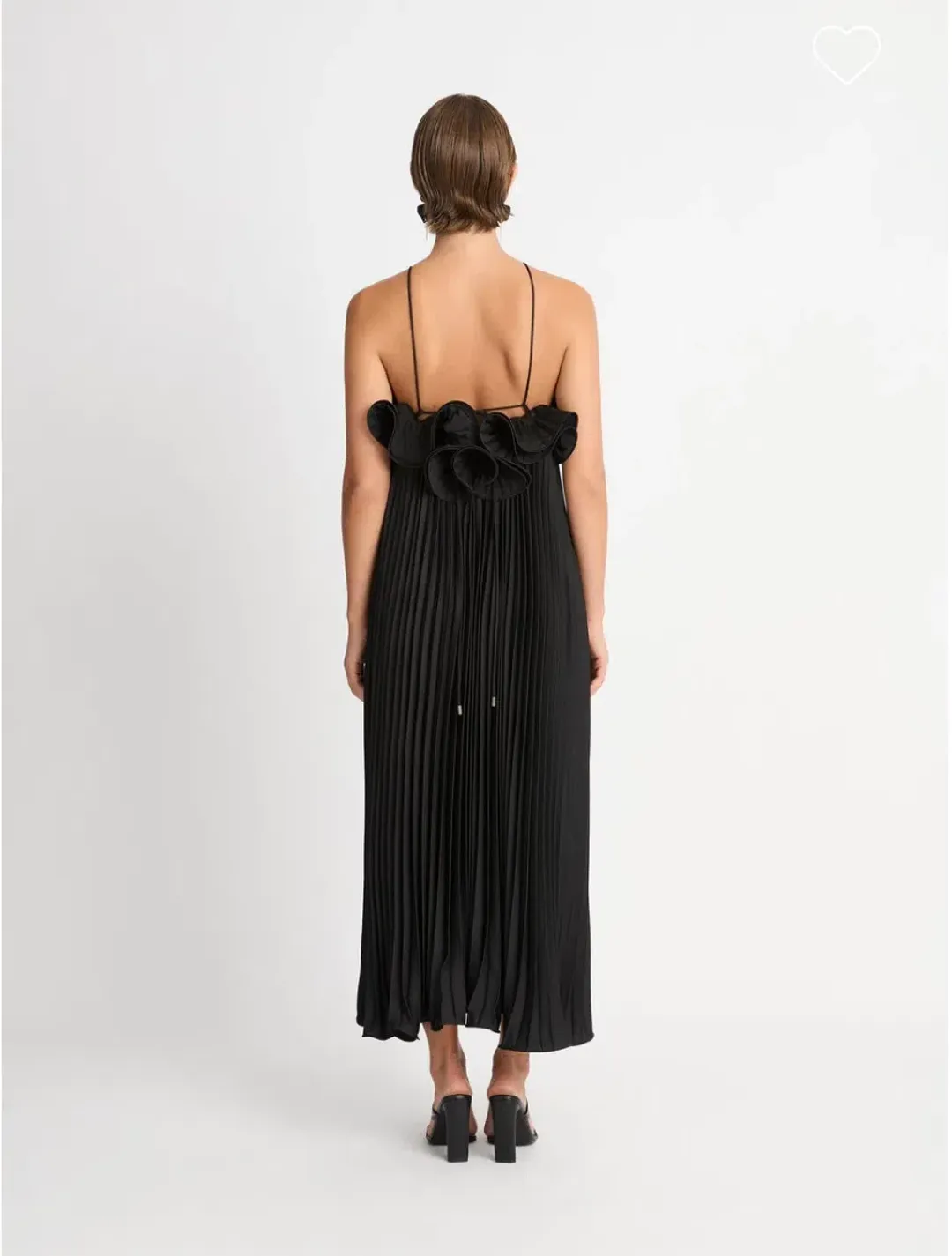 Sheike Eliza Maxi Dress Black Size 8 for rent on The Volte - main image