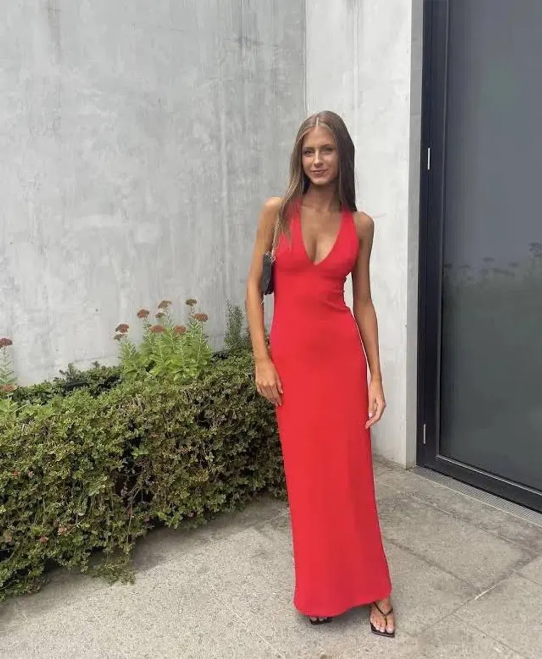 Effie Kats Eiza Dress Red Size XS / AU 6 for rent on The Volte - main image