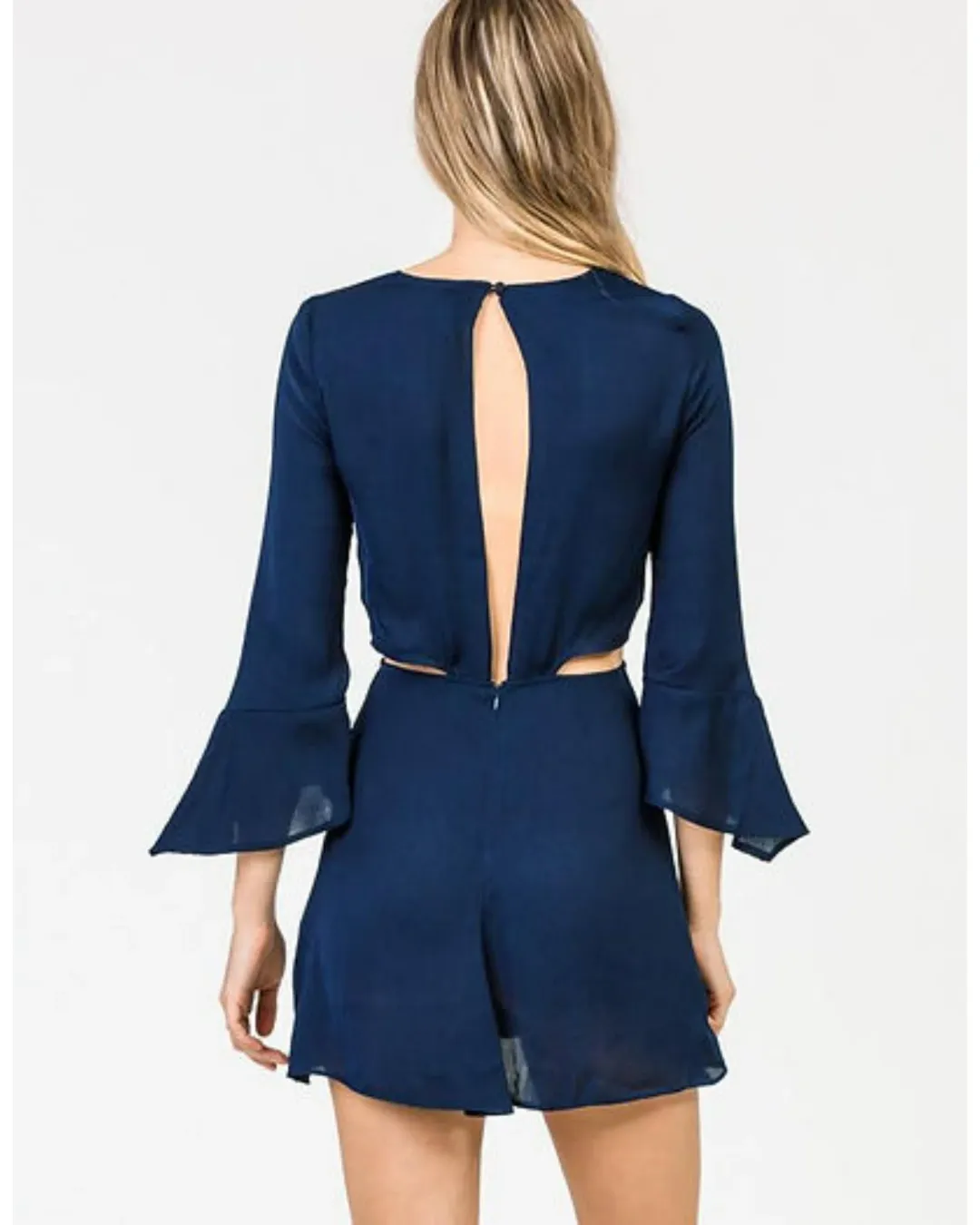 Bec & Bridge Haze Dress Navy Size AU 6 for rent on The Volte - main image