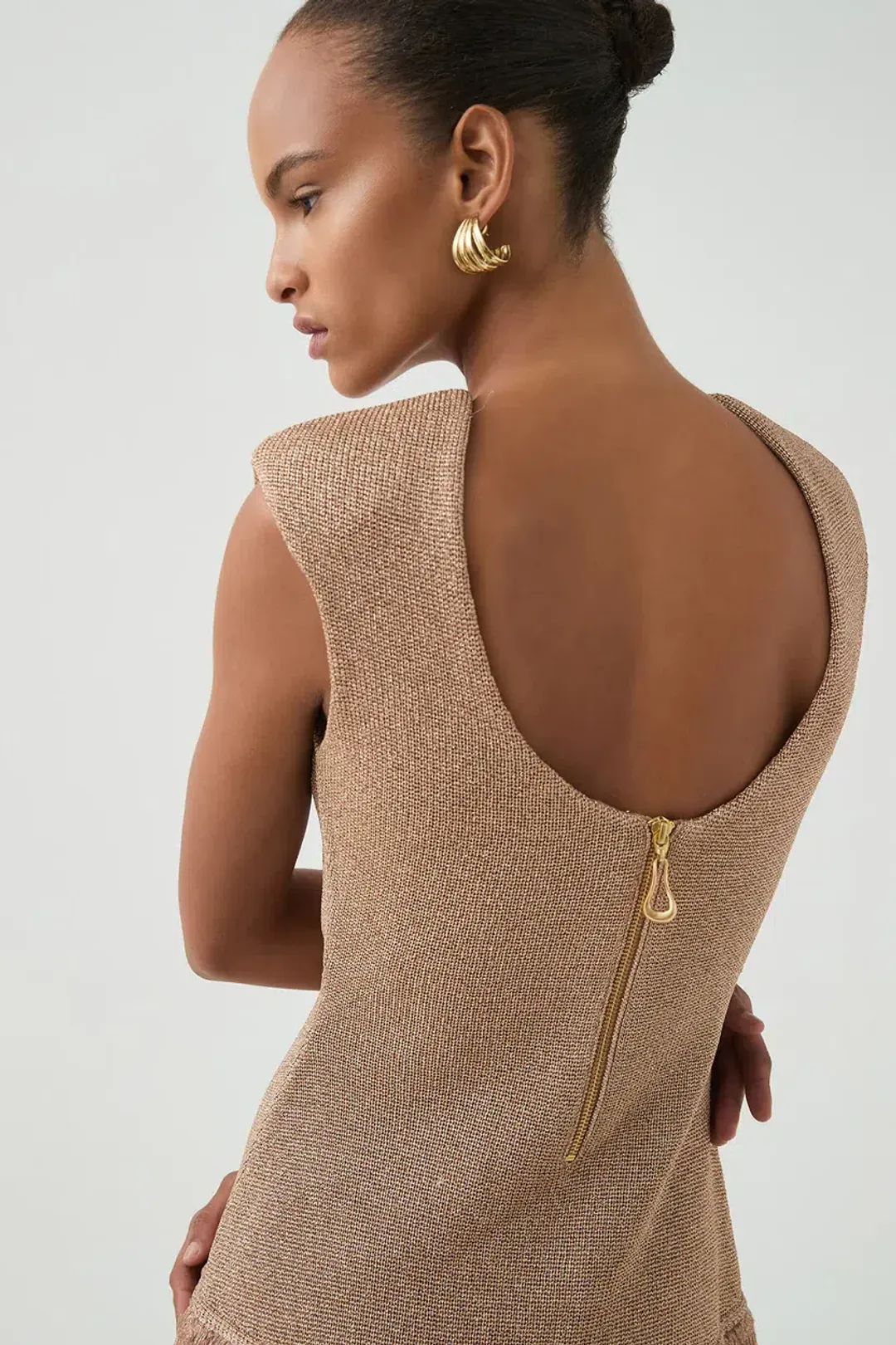 Aje Breeze Knit Mini Dress size M/10 for rent on The Volte - main image