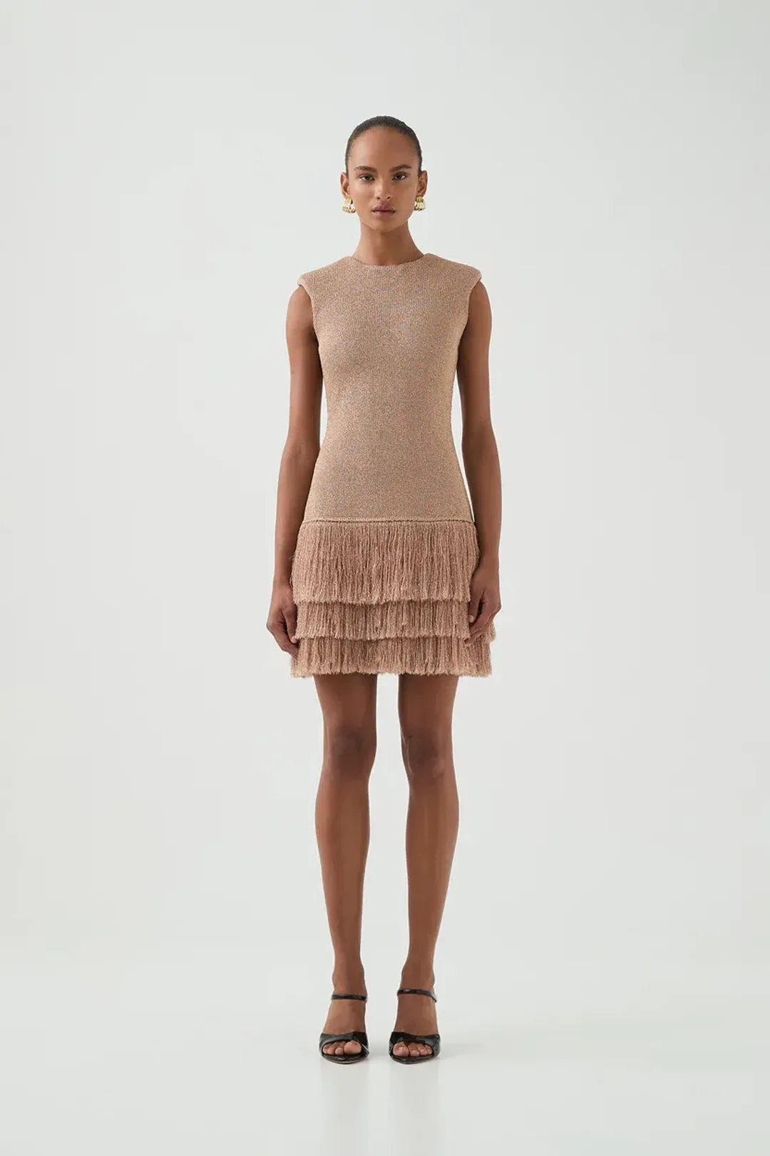Aje Breeze Knit Mini Dress size M/10 for rent on The Volte - main image