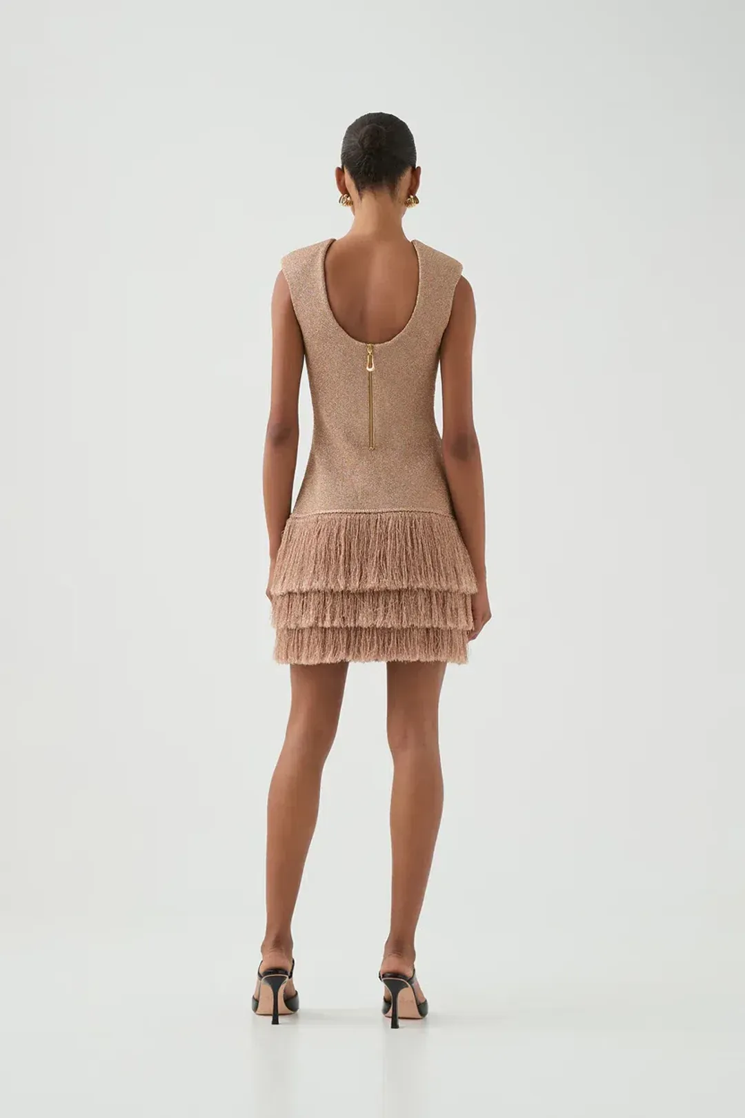 Aje Breeze Knit Mini Dress size M/10 for rent on The Volte - main image