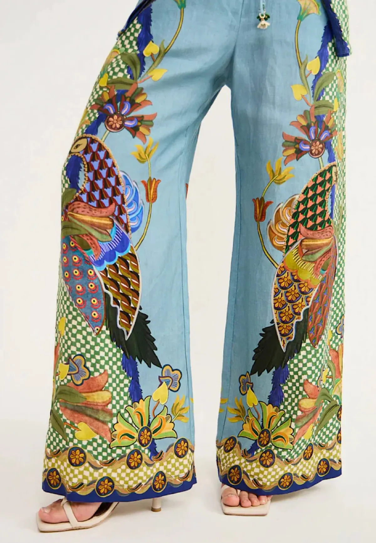 Alemais Gilly Shirt and Pants Set Print Size 10 - Image 4