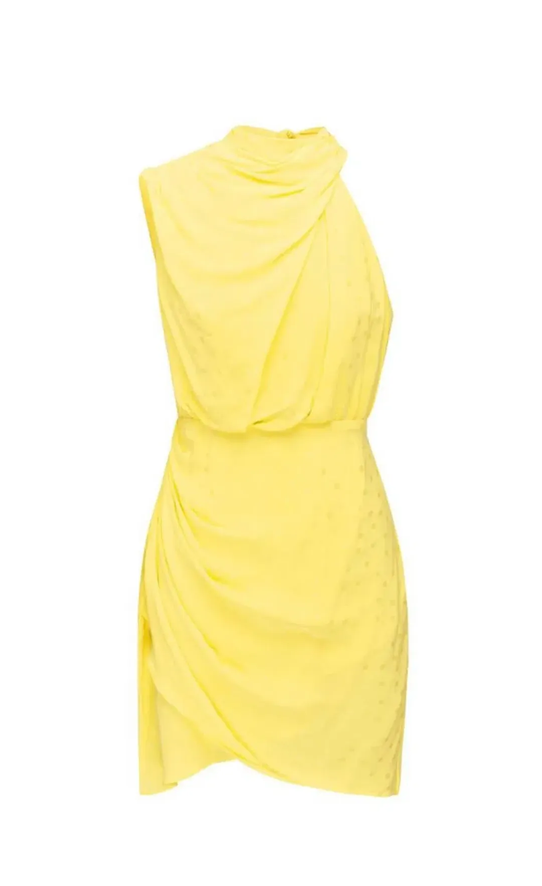 Sheike Gracie Mini Dress Yellow Size 16  for rent on The Volte - main image