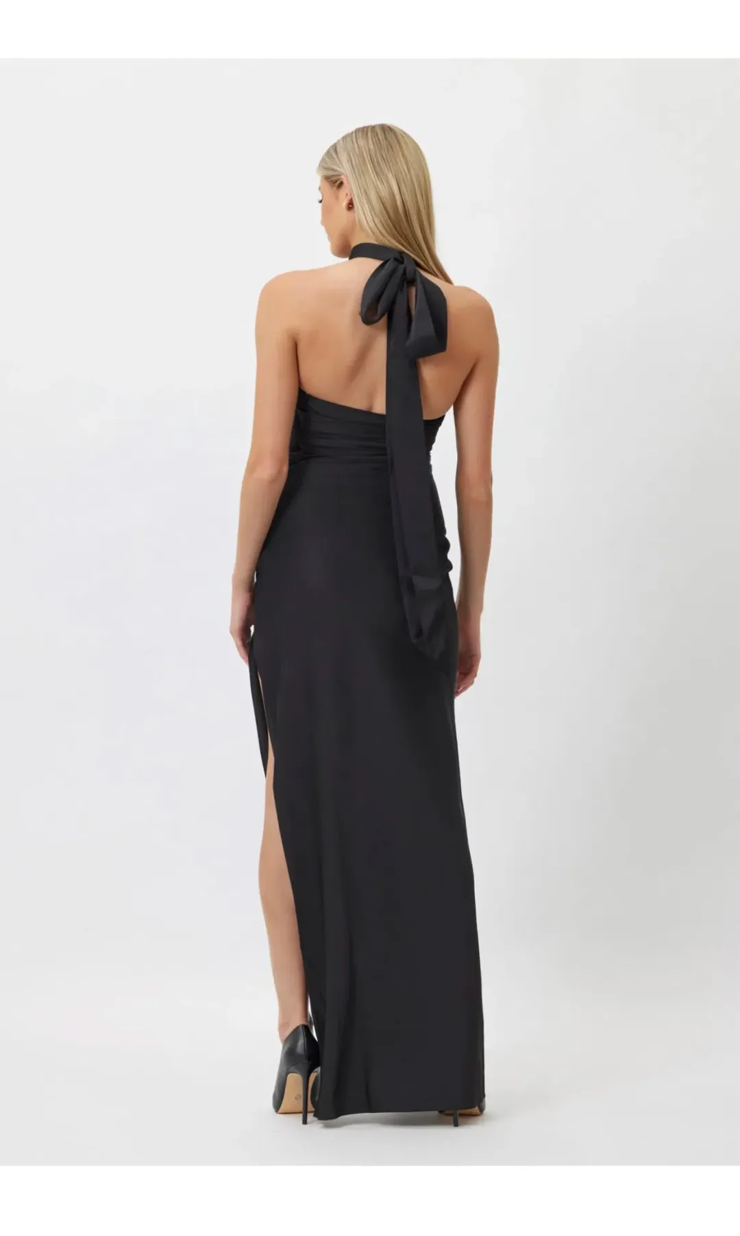 Bianca and Bridgett Gigi Maxi Dress Black Size 10 for rent on The Volte - main image