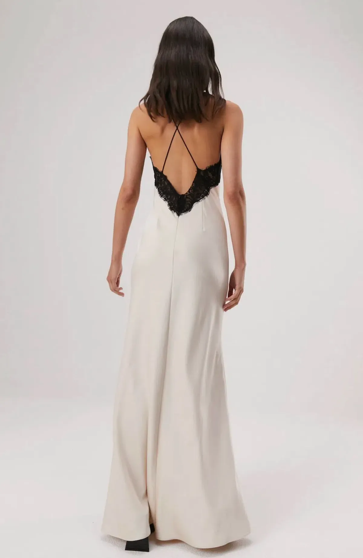 Misha Eanna Maxi Dress Champagne Size 6 - Image 3