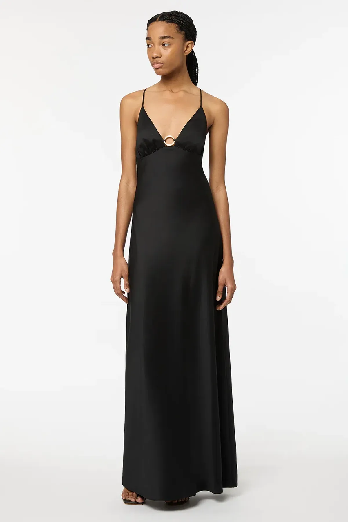 Manning Cartell Liquid Asset Slip Dress Black Size 10 - Image 1