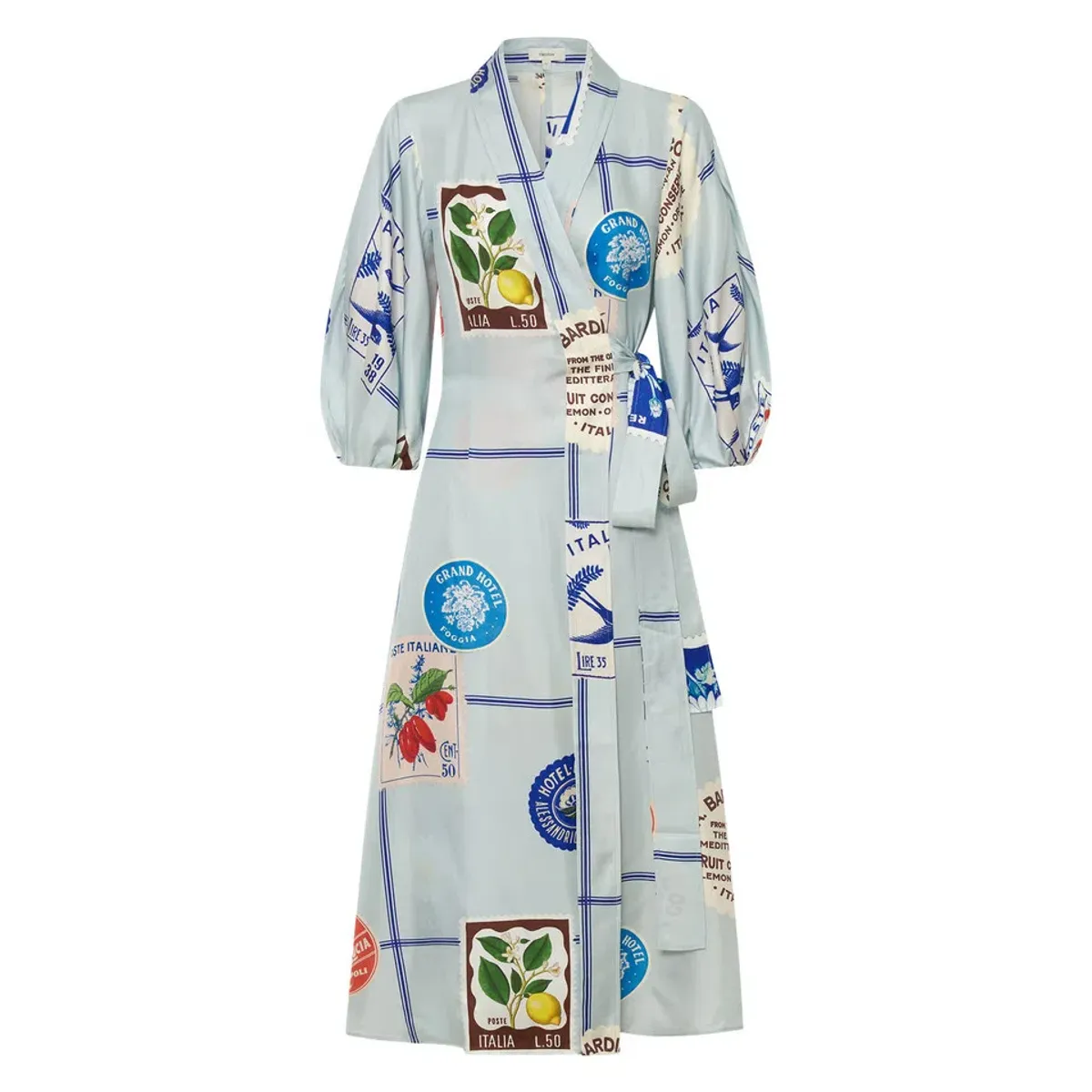 Oroton Picnic Dress Print Size 6 - Image 4