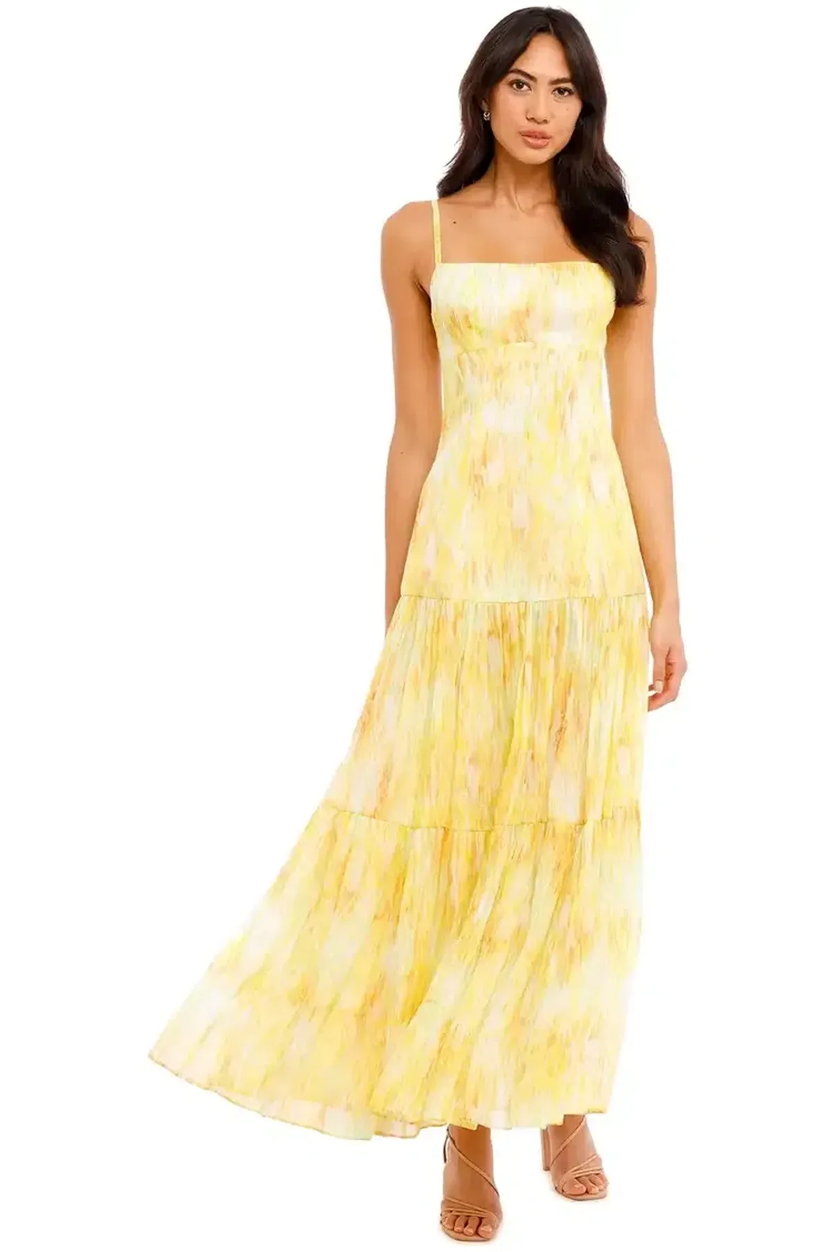 Ginger and Smart Radiate Sundress in Sunshine Yellow Size 12 - Image 1