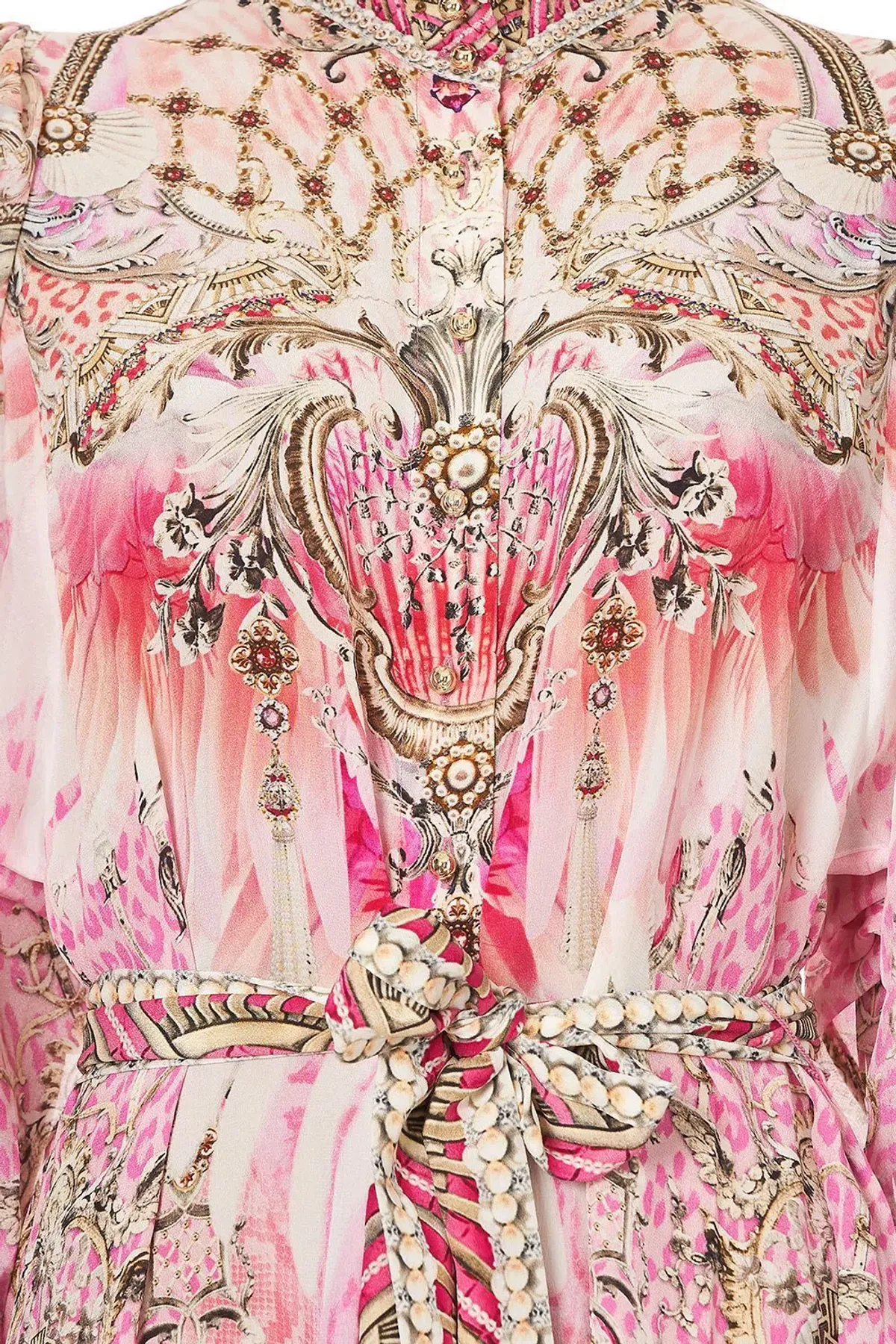 Camilla Deco Darling Drop Sleeve Mini Shirt Dress  Size M / AU 12 - Image 3