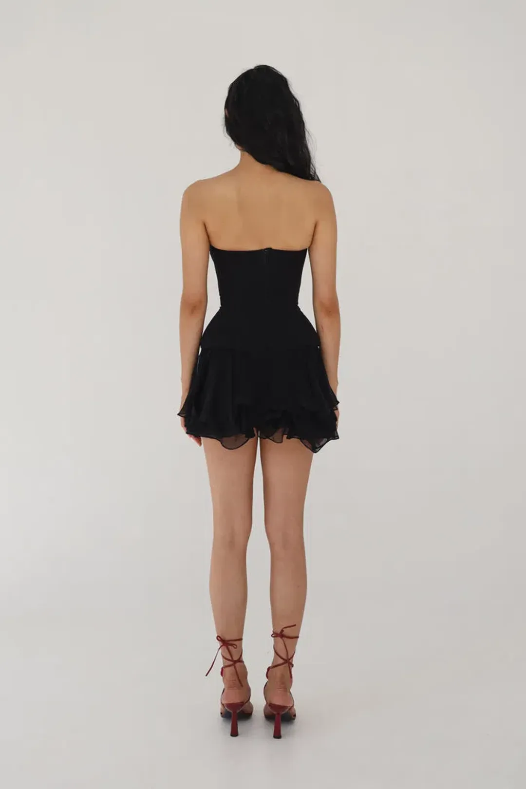 Mirror Palais Degas Mini Dress Black Size S / AU 8 for rent on The Volte - main image