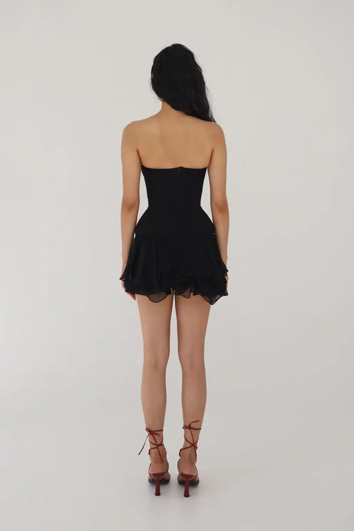 Mirror Palais Degas Mini Dress Black Size S / AU 8 - Image 5