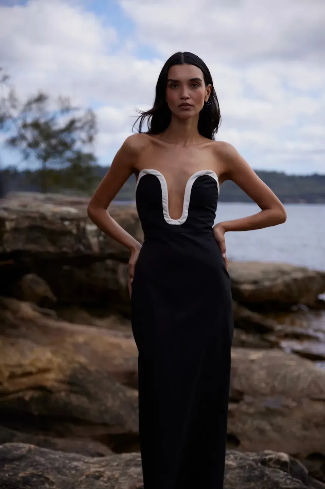 Sonya Moda Romme Dress Black Size 8 for rent on The Volte - main image