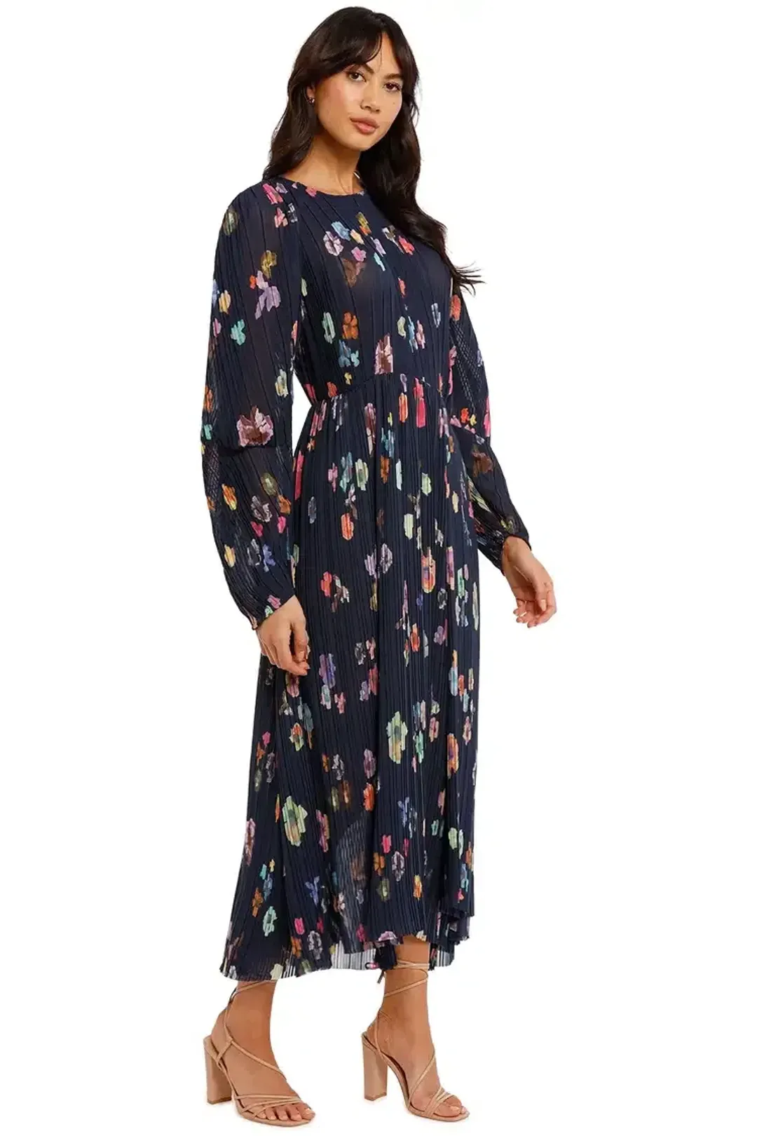 Stine Goya Luella Dress in Flowers Live At Night Size 12 for rent on The Volte - main image