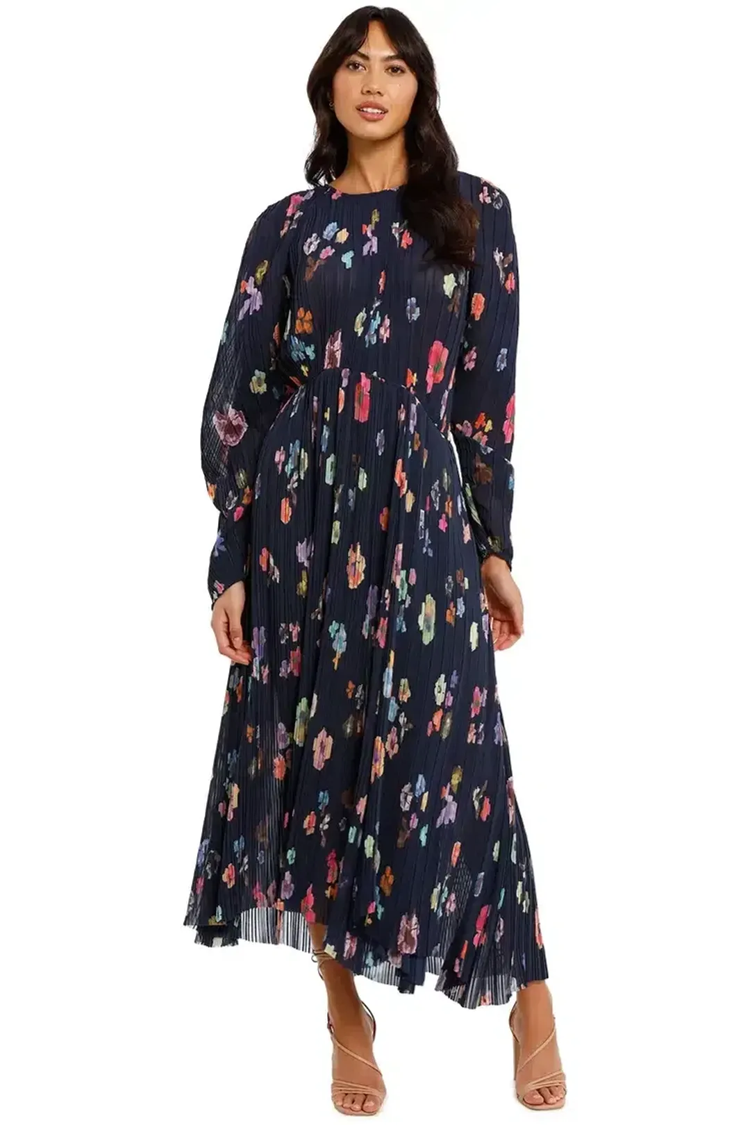 Stine Goya Luella Dress in Flowers Live At Night Size 12 for rent on The Volte - main image