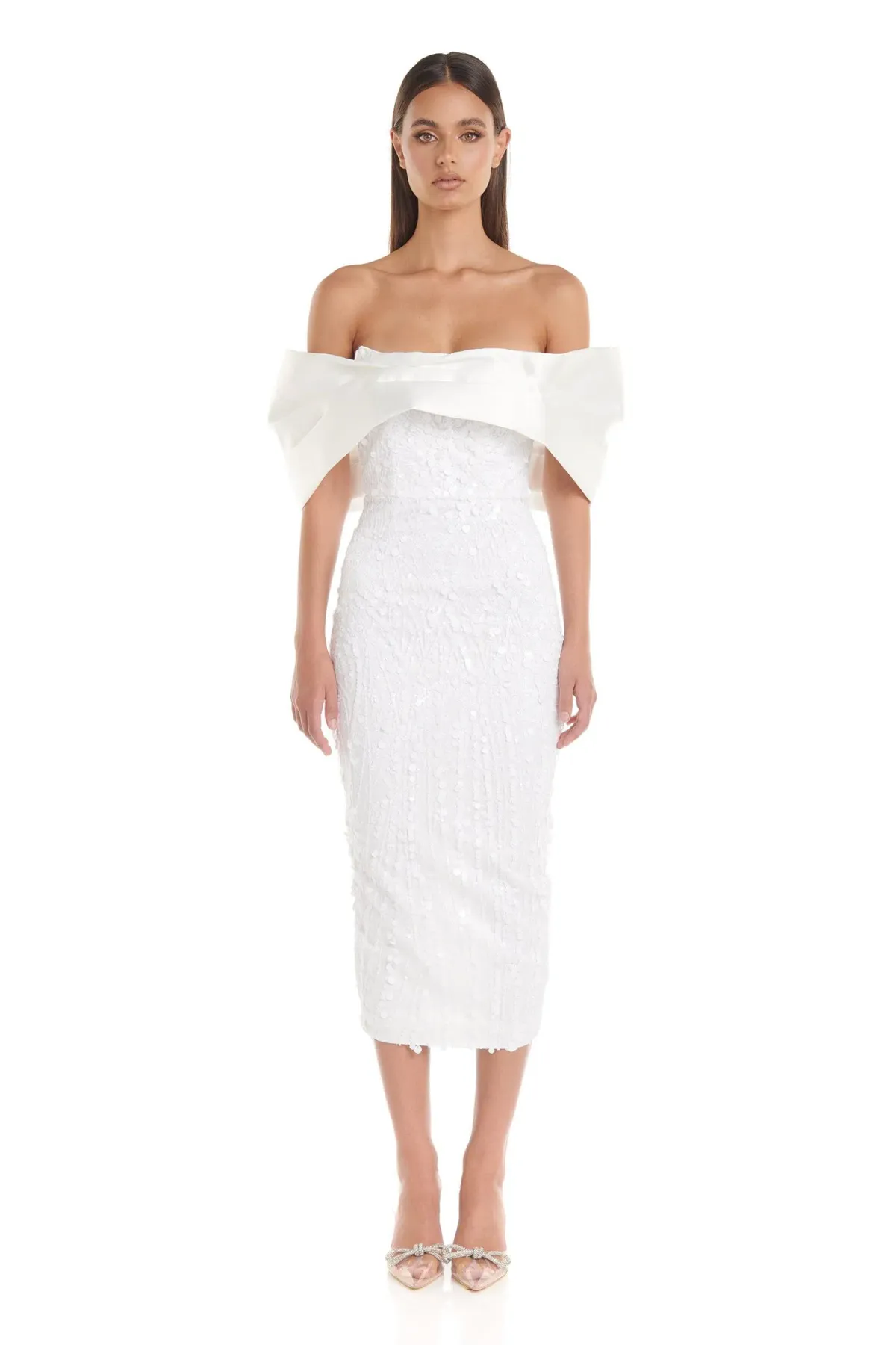 Eliya the Label Tanya Dress White Size 8 - Image 1