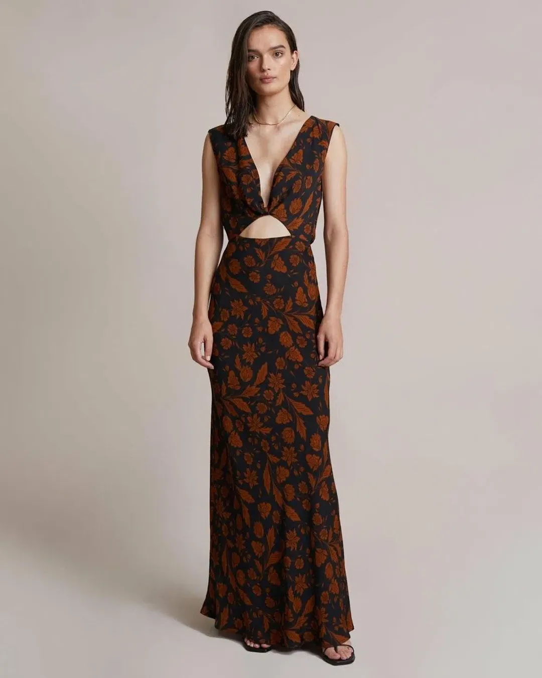 Bec & Bridge Casabel Maxi Dress Floral Size 10 for rent on The Volte - main image