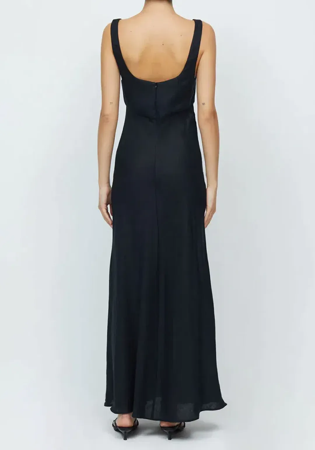 Bec & Bridge Lara Maxi Dress Black Size 10 for rent on The Volte - main image
