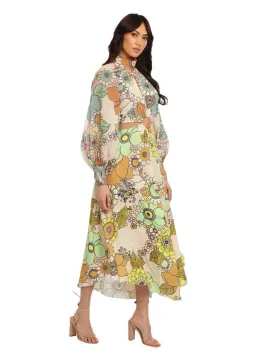 Alemais Farrah Maxi Dress Floral Size 8 for rent on The Volte - image 1