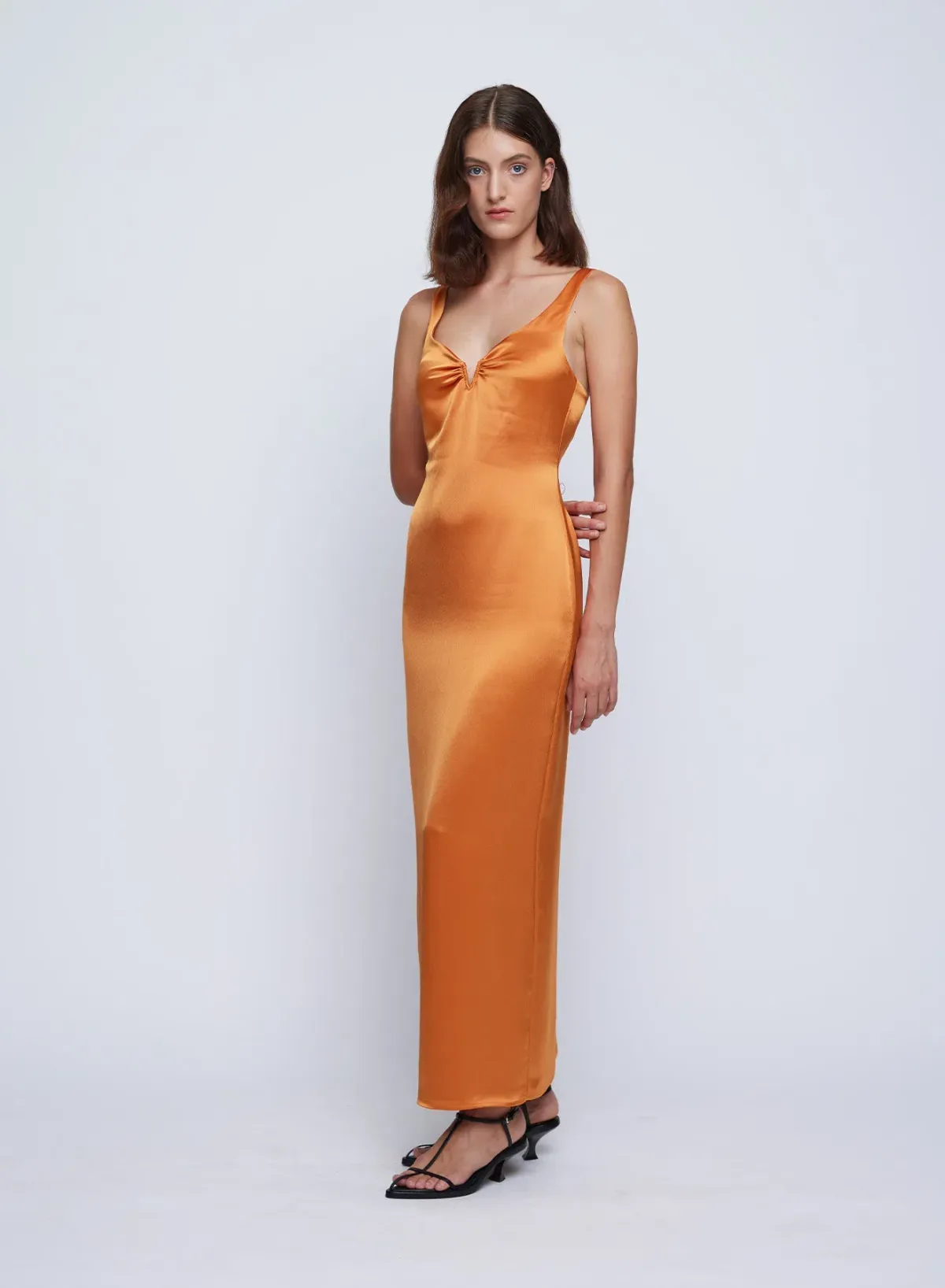 Anna Quan Liliana Dress Kumquat Size 8 - Image 2