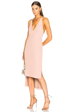 Dion Lee Fine Lines Dress in Blush Size AU 8 for rent on The Volte - image 1