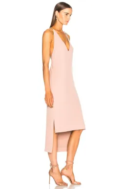 Dion Lee Fine Lines Dress in Blush Size AU 8 for rent on The Volte - image 2