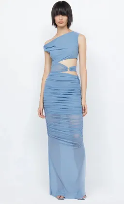 Bec & Bridge Whorl Asym Mesh Maxi in Merdian Blue Size AU 8 for rent on The Volte - image 2