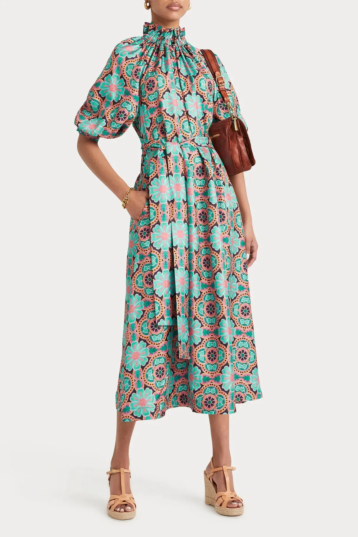 Husk Daphne Dress Multi Size AU 14 - Image 1