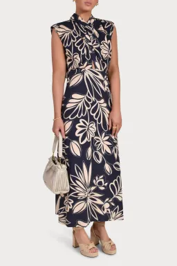 Husk Louvre Dress Print Size AU 16 for rent on The Volte - image 1