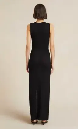 Bec & Bridge Janet Knit Maxi Dress Black Size 6 for rent on The Volte - image 2