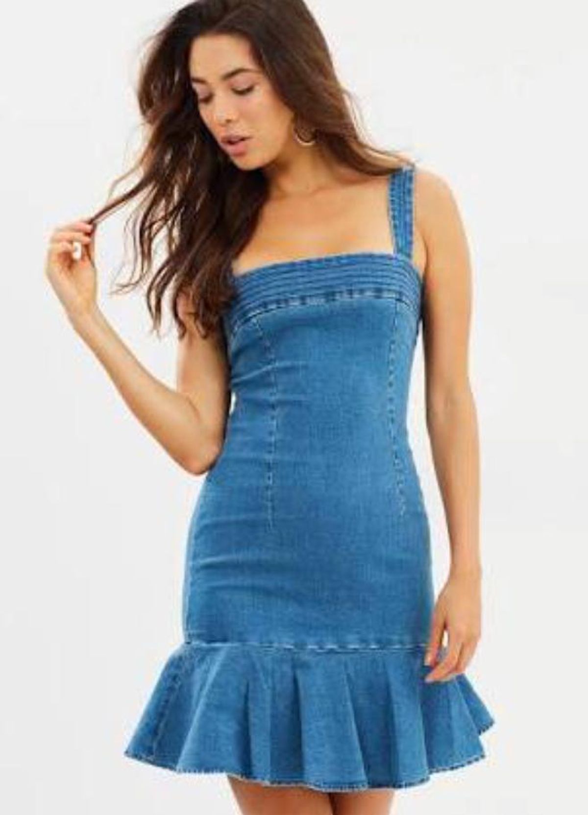 Mossman denim dress  - Image 1