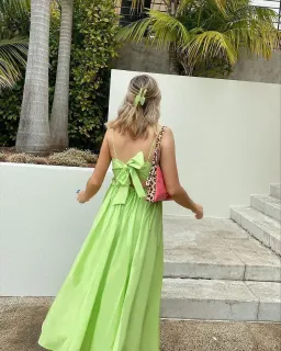 Steele Josie Midi Dress Green Size M / AU 10 for rent on The Volte - image 4