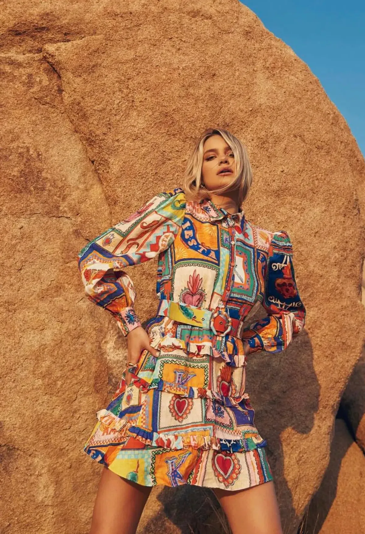 Kate Ford Victoria layered Dress Multi Size 1 / AU 8 - Image 1