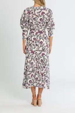 Isabel Marant Baga Ecru Dress Multi Size AU 10 for rent on The Volte - image 3