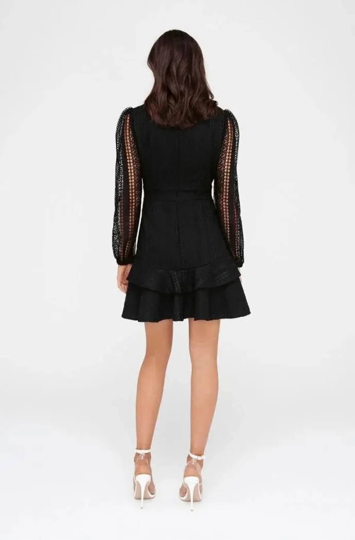 Sheike New Orleans Lace Dress Black Size 8 - Image 2