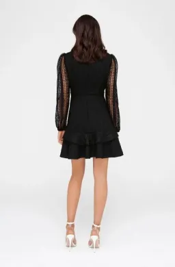 Sheike New Orleans Lace Dress Black Size 8 for rent on The Volte - image 2