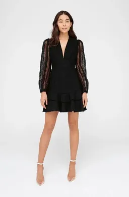 Sheike New Orleans Lace Dress Black Size 8 for rent on The Volte - image 1