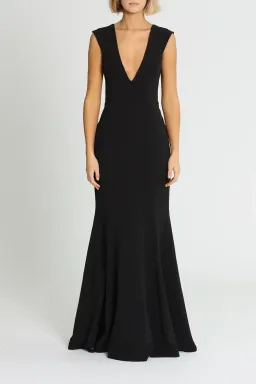 Jay Godfrey Victoria Light Gown in Black Size 12 for rent on The Volte - image 1