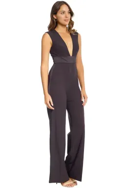 Jay Godfrey Rhodes Jumpsuit in Black Size 6 for rent on The Volte - image 2