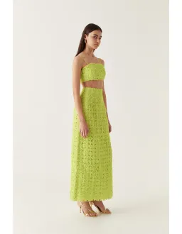 Aje Quintette Textured Set Green Size 8 for rent on The Volte - image 4