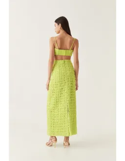 Aje Quintette Textured Set Green Size 8 for rent on The Volte - image 7