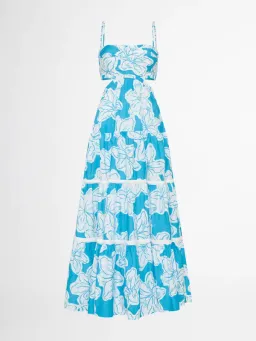 Sheike Tropic Breeze Maxi Dress Blue Size 14 for rent on The Volte - image 3