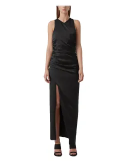 Camilla and Marc Selar Draped Dress Black Size 6 for rent on The Volte - image 1