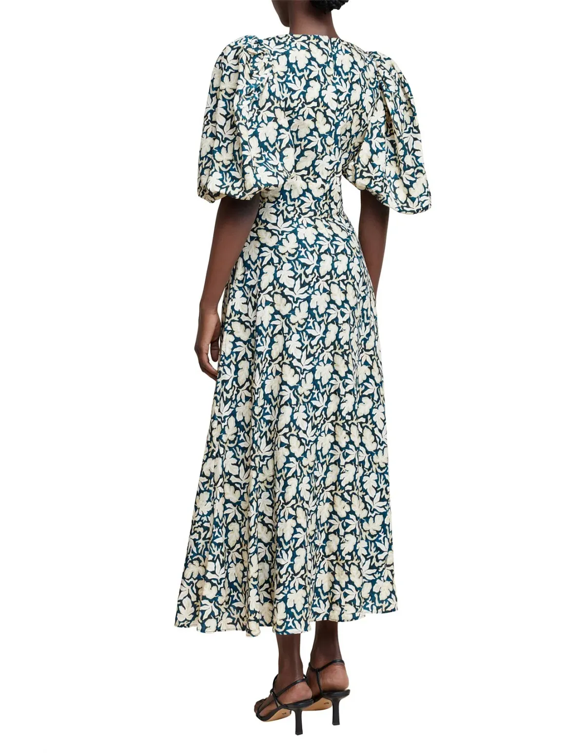 Acler Hamilton Midi Dress Floral - Image 3
