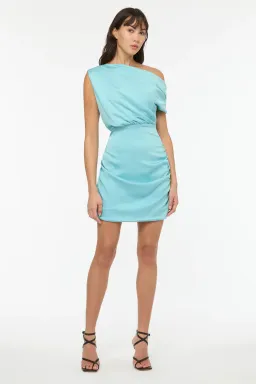 Manning Cartell Talking Point Mini Dress Sky Blue Size 8 for rent on The Volte - image 1